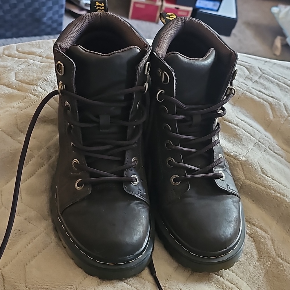 Brown Dr martens